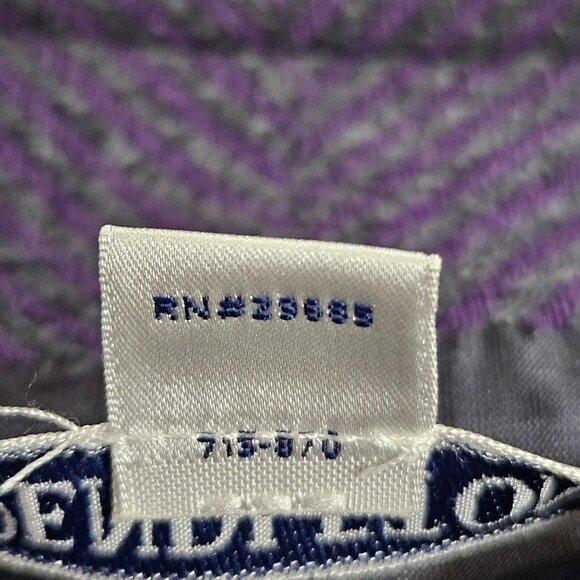 Pendleton Jacket Womens Size 12 Purple Wool Long Sleeve Button Front Blazer - Picture 6 of 9